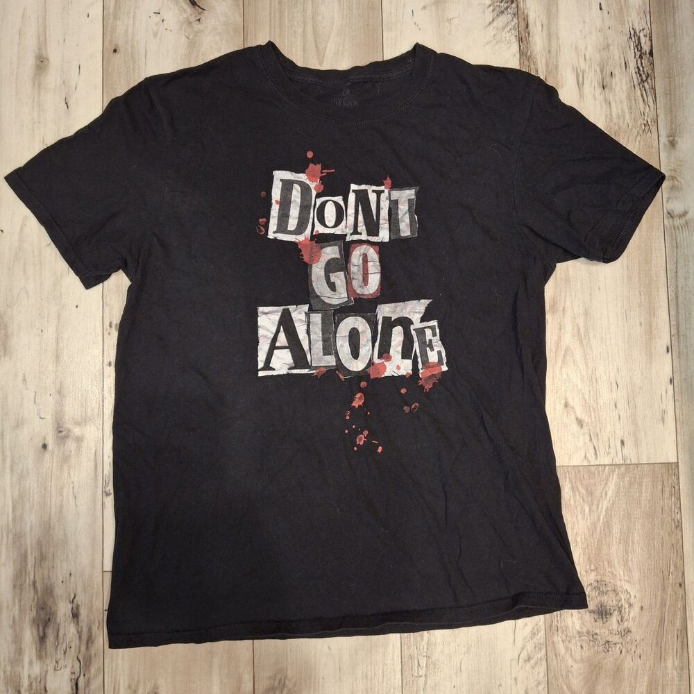 Universal Studios Halloween Horror Nights 2021 Mens L T Shirt Black Short Sleeve
